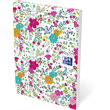 OXFORD Taccuino ForMe Floral A6 400094827 rigato 6mm, 90g 80 fogli