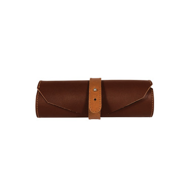 ONLINE Etui en cuir brown 41077 19x6cm