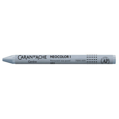 CARAN D'ACHE Wachsmalkreide Neocolor 1 7000.005 grau