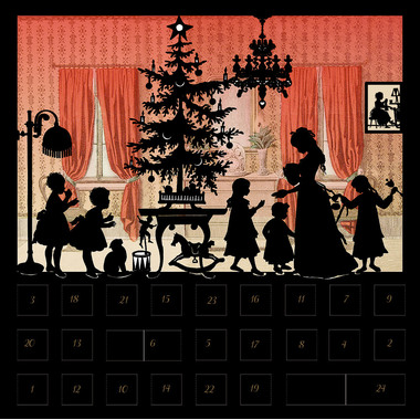 COPPENRATH Adventskalender 15x15cm 71811 Stille Nacht
