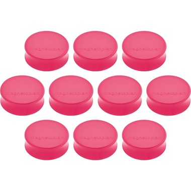 MAGNETOPLAN Magnet Ergo Large 10Stk. 1665018 pink 34x17.5mm