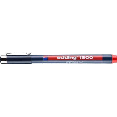 EDDING Profipen 1800 0.50mm 1800-2-05 rot