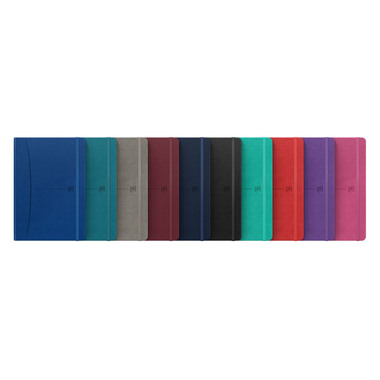 OXFORD Signature Notizbuch 400154868 A5, kariert 80 Blatt, ass.
