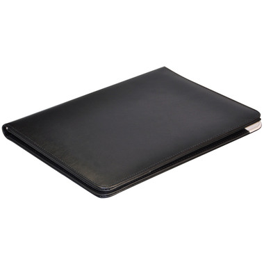 MONOLITH Schreibmappe 2000002925 A4 schwarz Leder