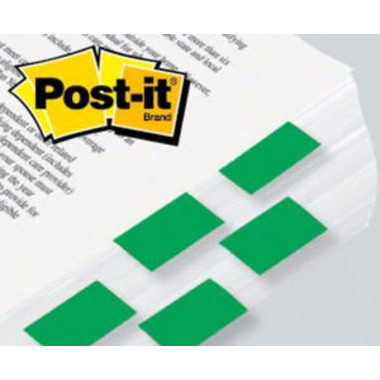 POST-IT Index Tabs 25,4x43,2mm 680-3 grün/50 Tabs