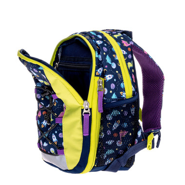 FUNKI Kinder-Rucksack grün 6022.021 Space Dinos 28x25x11cm