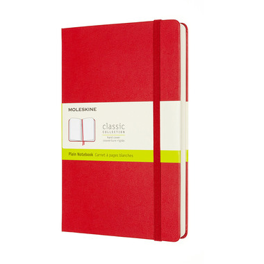 MOLESKINE Carnet HC L/A5 606204 en blanc,écarlate,208 p.