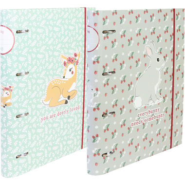 ANCOR Ringbuch Sweet friends 111248 mehrfarbig 4 Ring A4,Refill