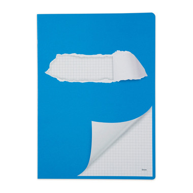 ELCO Cahier A4 73051.38 quadrillé bleu