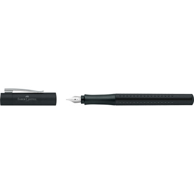FABER-CASTELL Füller Grip 2011 M 140901 schwarz