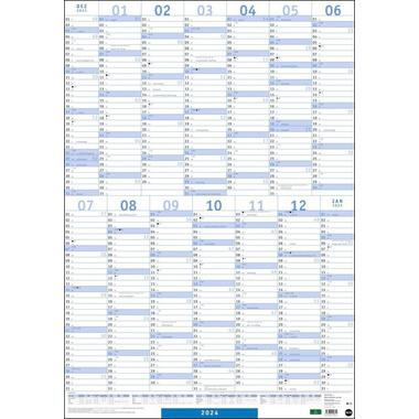 HEYE Mega-Posterplaner blau 21068 DE, 68x98cm 2024