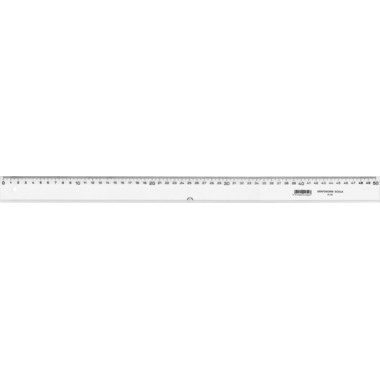 DUX Flachlineal SCOLA 50cm 81/50 Polystyrol