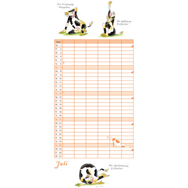 DUMONT Yoga für Kühe 205202 22x49cm 2024
