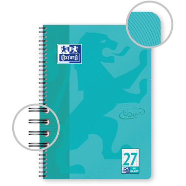 OXFORD Collegeblock Touch A4+ 400086492 rigato, 90g 80 fogli