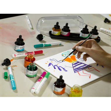 TALENS Deckfarbe Ecoline 30ml 11255331 indigo