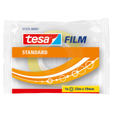 TESA Ruban adhésif 19mmx33m 572250000 transparent