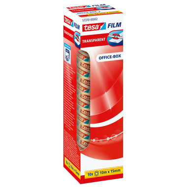 TESA Klebeband transp.Box 10mx15mm 573700000 10 Stk.