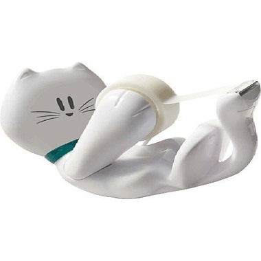 SCOTCH Magic Tape 810 19mmx8.9m C39 Dispenser Katze weiss