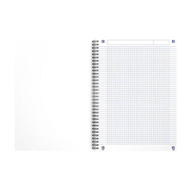 OXFORD My Rec'Up Spiralheft 400166098 A4, kariert 90 Blatt, grün