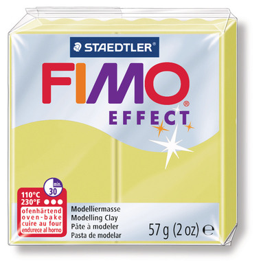 FIMO Modelliermasse soft 8020-106 Edelstein zitrin 57g