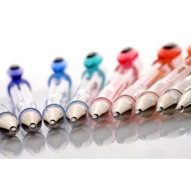 UNI-BALL Signo Angelic 0.7mm UM120AC.5C 5 couleurs étui