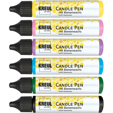 KREUL CandlePen Bee Happy CKH49757 6 Stück