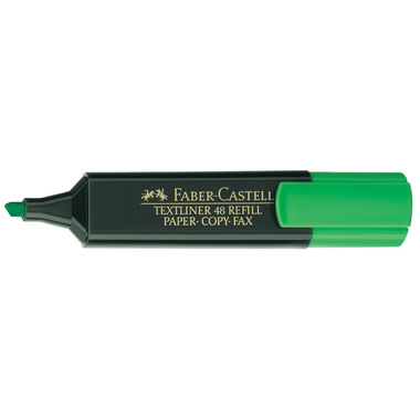 FABER-CASTELL Textmarker TL 48 1-5mm 154863 grün