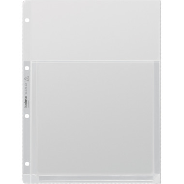 KOLMA Zeigetasche PP ExtraS.teild.A4 56.624.20 transp., 20mm, Voluma 5 Stück