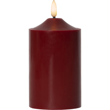 STAR TRADING LED Kerze Flamme 15cm 12.063-53 rot