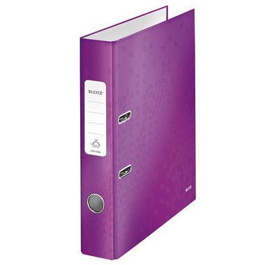 LEITZ Ordner WOW 5,2cm 10060062 violett A4