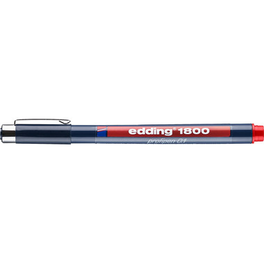 EDDING Profipen 1800 0.10-0.25mm 1800-2-01 rot