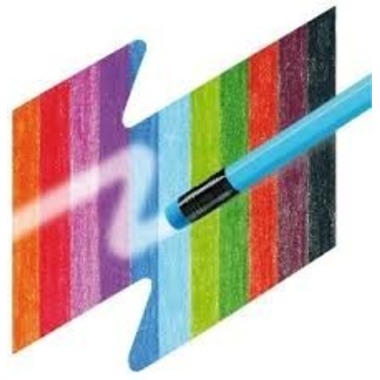 FABER-CASTELL Radierbare Farbstifte 116612 sechskant, 12 Farben