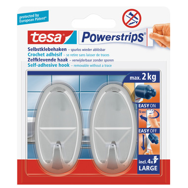 TESA Powerstrips L 580500001 chrom