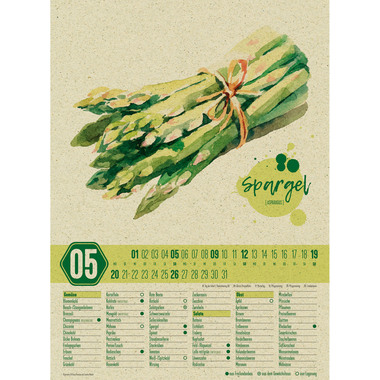 ACKERMANN Saisonkalender 1139 D, 33x45cm, 2024