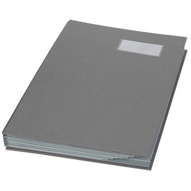 BIELLA Unterschriftenmappe A4 34142027U dunkelgrau, Reg.1-20 240x340mm