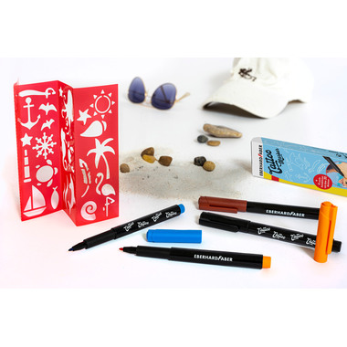 EBERHARD FABER Tattoostifte Set 559502 Beach, 4 Farben