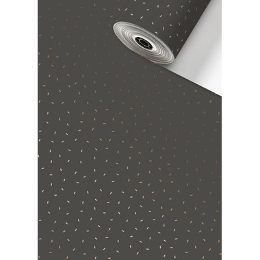 STEWO Geschenkpapier Care 2522600867 grau dunkel 0.5x100 m