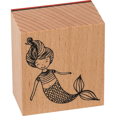 HEYDA Stempel-Set Mermaid 12x10x3cm 204888678 braun 10-teilig