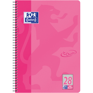 OXFORD Collegeblock Touch A4+ 400086496 quadrettato, 90g 80 fogli