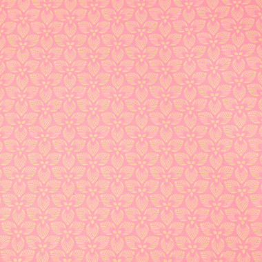 CLAIREFONTAINE Tiny Rolls Kraft rosa Blumen 223828C 70g, 5x0.35m