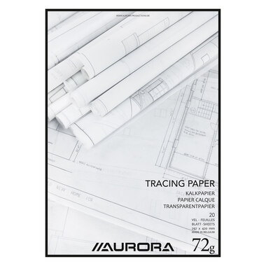 AURORA Transparentpapier A3 CA120 75g 20 Blatt