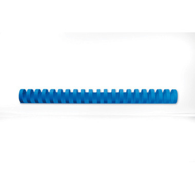 GBC Plastikbindrücken 16mm A4 4028620 blau, 21 Ringe 100 Stück