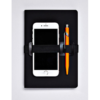 NUUNA Notizbuch Voyager A5 53511 Black,Punkte,176 S.