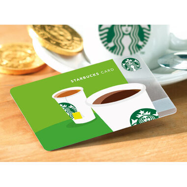 Geschenkkarte Starbucks variabel
