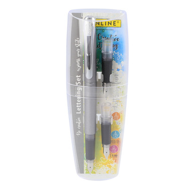 ONLINE Set Lettering College 12572 Metallic Stone