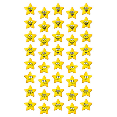 Z-DESIGN Sticker Kids 53191 Sterne lachend 3 Stück