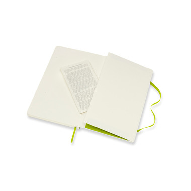 MOLESKINE Carnet SC L/A5 850994 ligné,lime,192 p.