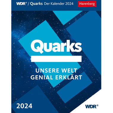 HARENBERG Tagesabreisskal. Quark 2024 3310126 12.5x16cm