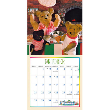 DUMONT Der Teddybär 205089 DE, 30x30cm 2024