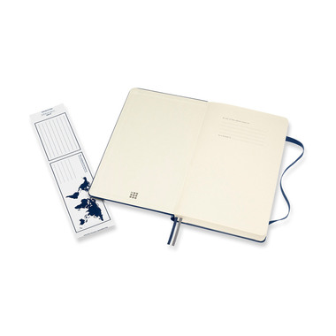 MOLESKINE Carnet HC L/A5 606242 en blanc,saphir,208 p.